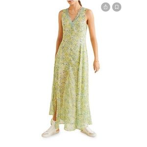 MANGO Rolf floral print maxi dress, size US 4/EUR S